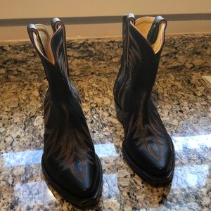 Western boots. Size 7 1/2, never worn. Short boots , so flattering